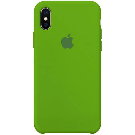 Чохол Silicone case (copy) на iPhone 10 / X / XS Ultra Green 31, фото 2