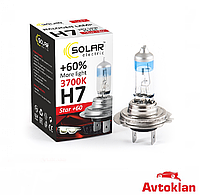 Лампочка галогенная H7 PX26d 12V-55Вт (Solar) 3700K (Starlight) 60 1237 12V-H7 PX26d