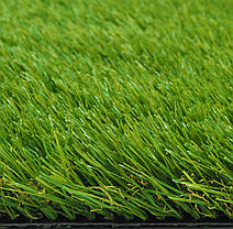 Штучна трава ecoGrass U 40 мм штучний газон PREMIUM, фото 3