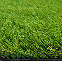 Штучна трава ecoGrass U 40 мм штучний газон PREMIUM, фото 4