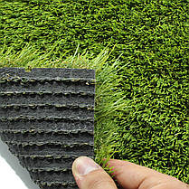 Штучна трава ecoGrass U 40 мм штучний газон PREMIUM, фото 5