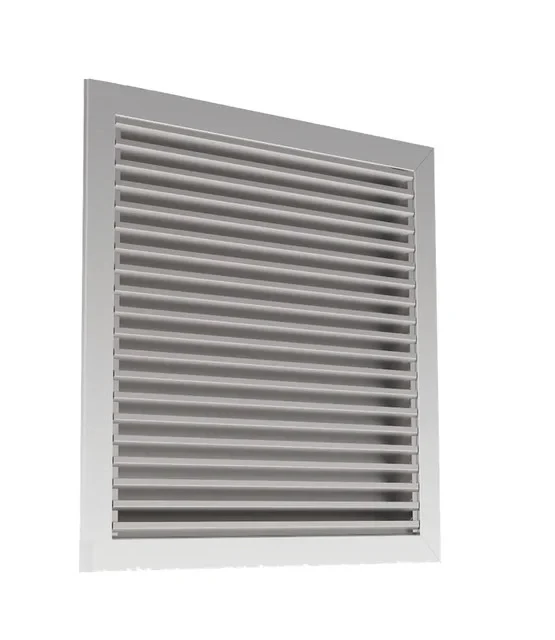 Алюмінієва решітка для кухонного вентилятора KP-FDS-RKA-100-100, фото 1