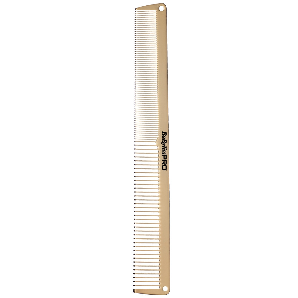 Гребінець для волосся BaByliss PRO Gold Metal Comb (M3842E)