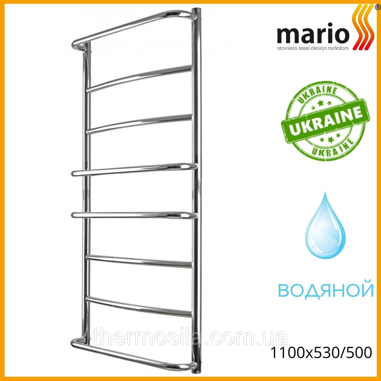Рушникосушарка водяна Люкс НР 1100х530/500 Mario, фото 1