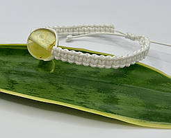 Браслет шамбалу з бурштину, браслет шамбалу з бурштину