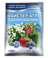 Мастер Агро 25 г Люкс NPK 20.20.20 Киссон