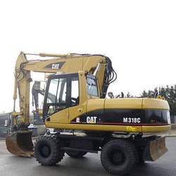 Оренда екскаватор колісний - Caterpillar M318C