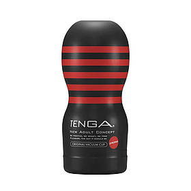 Мастурбатор Tenga Deep Throat (Original Vacuum) Cup (глибока ковтка) Strong з вакуумною стимуляцією