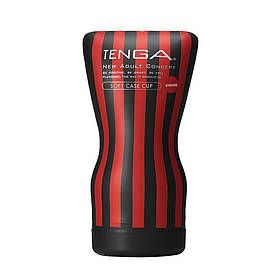 Мастурбатор Tenga Squeeze Tube Cup (м'яка подушечка) STRONG здавлюваний