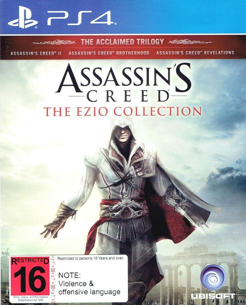 Гра для ігрової консолі Play Station 4, Assassin's Creed The Ezio Collection (БУ) - фото 1 - id-p1472072476