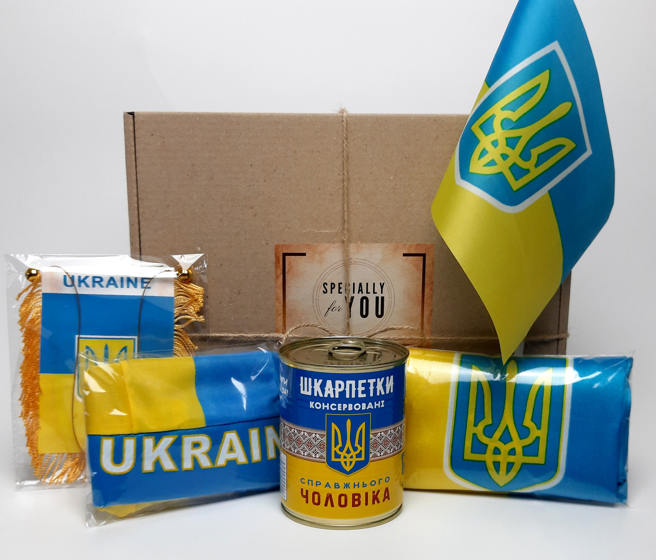 Набір для чоловіка "Справжньому чоловіку" - Оригінальний подарунок на День Козацтва - Подарунок на 14 жовтня