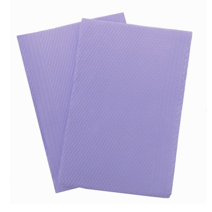 Стоматологічний нагрудник - Ліловий, 500 шт, фото 1