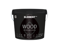 Эмаль акриловая для дерева ELEMENT PRO WOOD (под тонироваку В3) 2.5