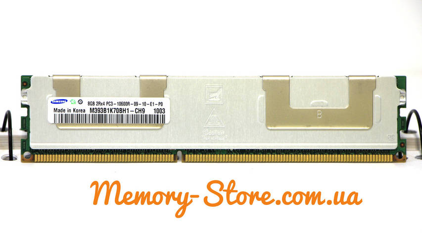Оперативна пам'ять для сервера DDR3 8GB PC3-10600R (1333MHz) DIMM ECC Reg, Samsung, фото 1