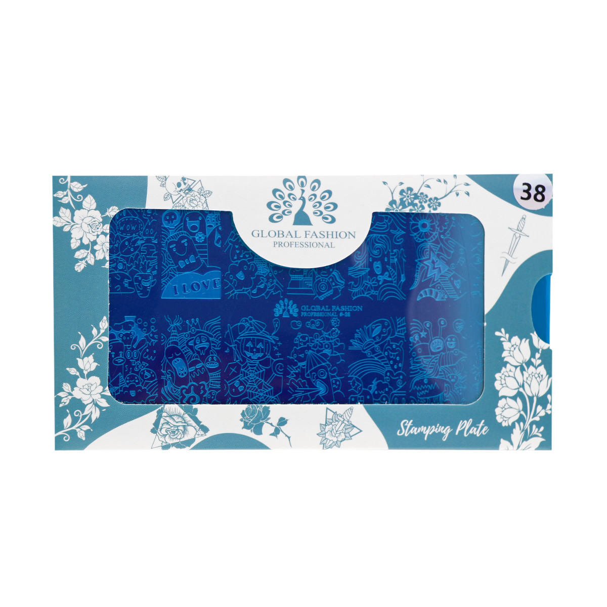Диск для стемпінгу Global Fashion #-38