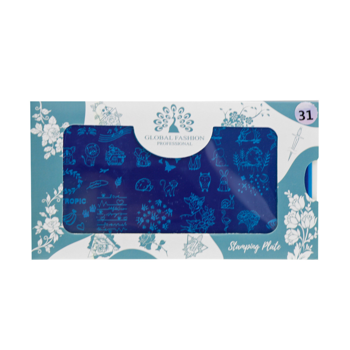 Диск для стемпінгу Global Fashion #-31