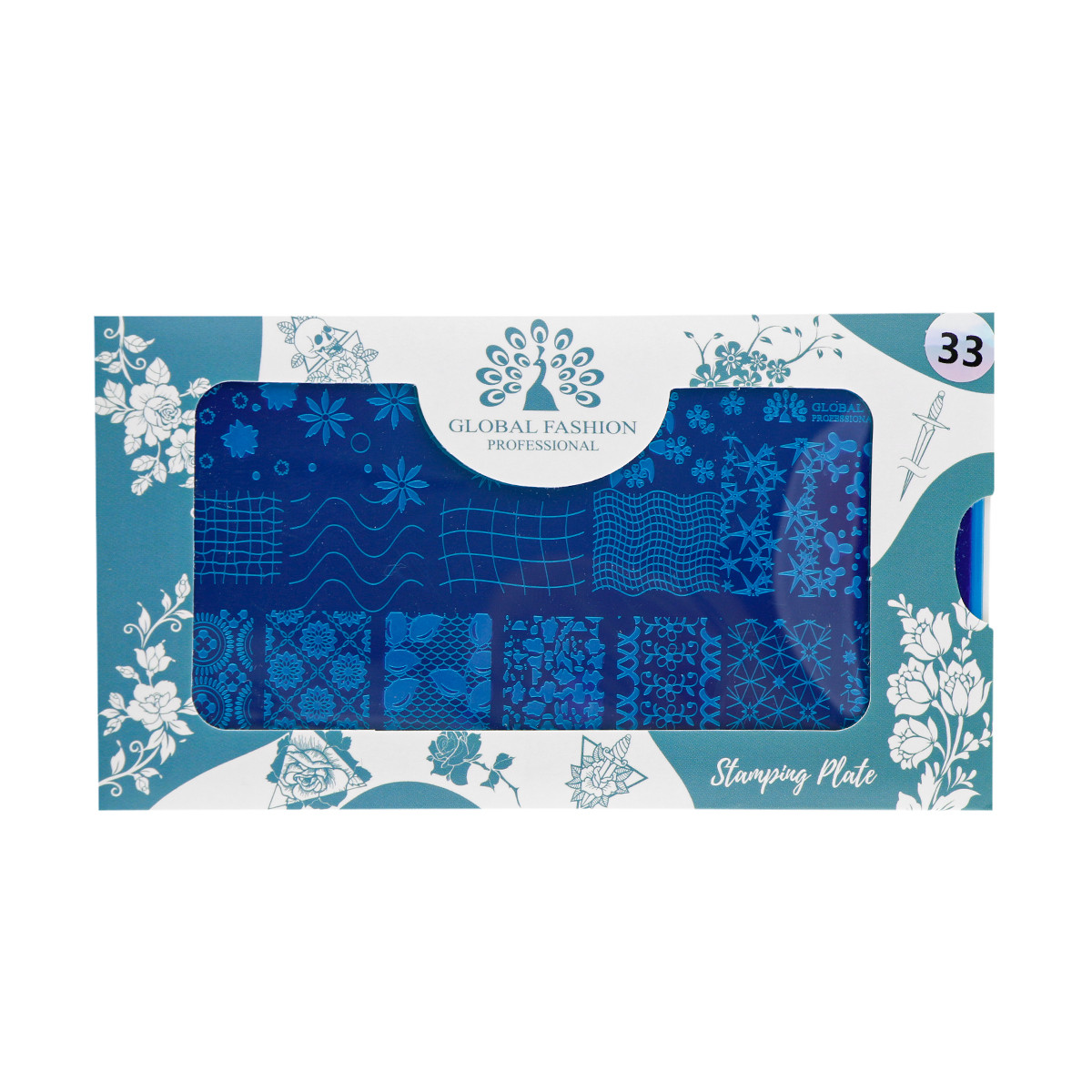 Диск для стемпінгу Global Fashion #-33