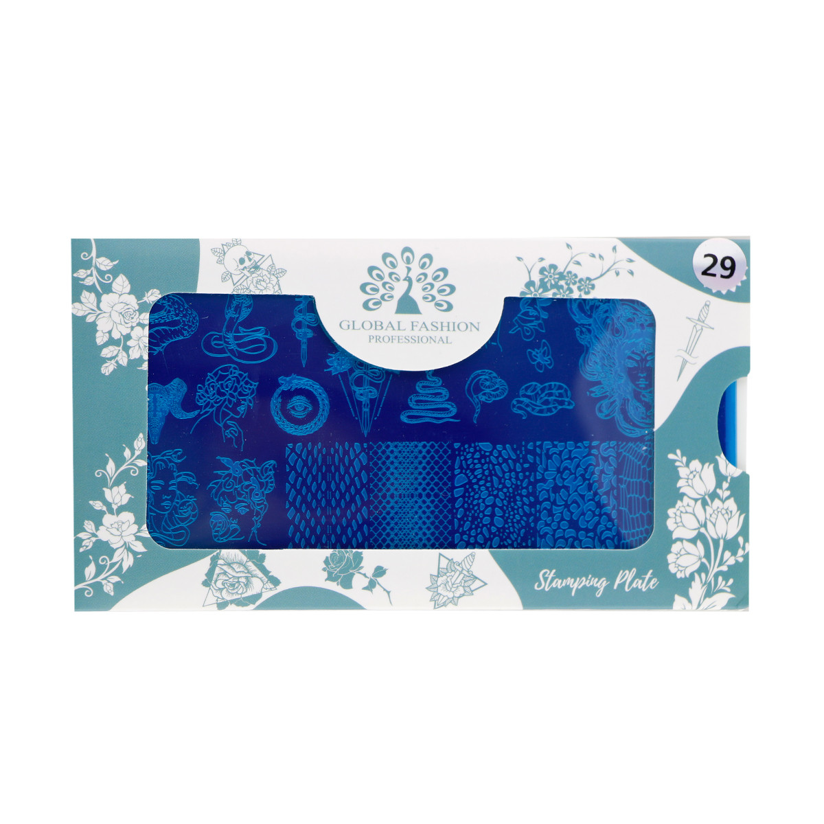 Диск для стемпінгу Global Fashion #-29