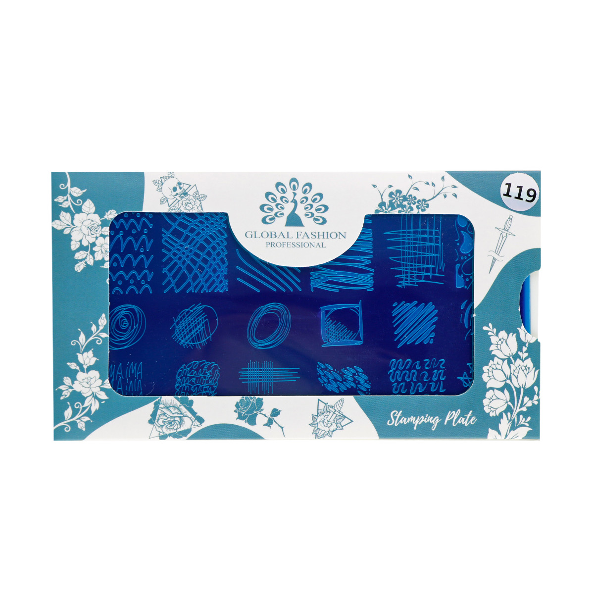 Диск для стемпінгу Global Fashion #-119