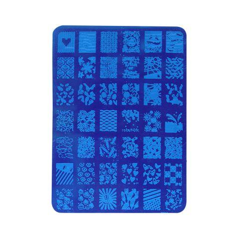 Диск для стемпінгу Global Fashion велика абстракція, фото 1