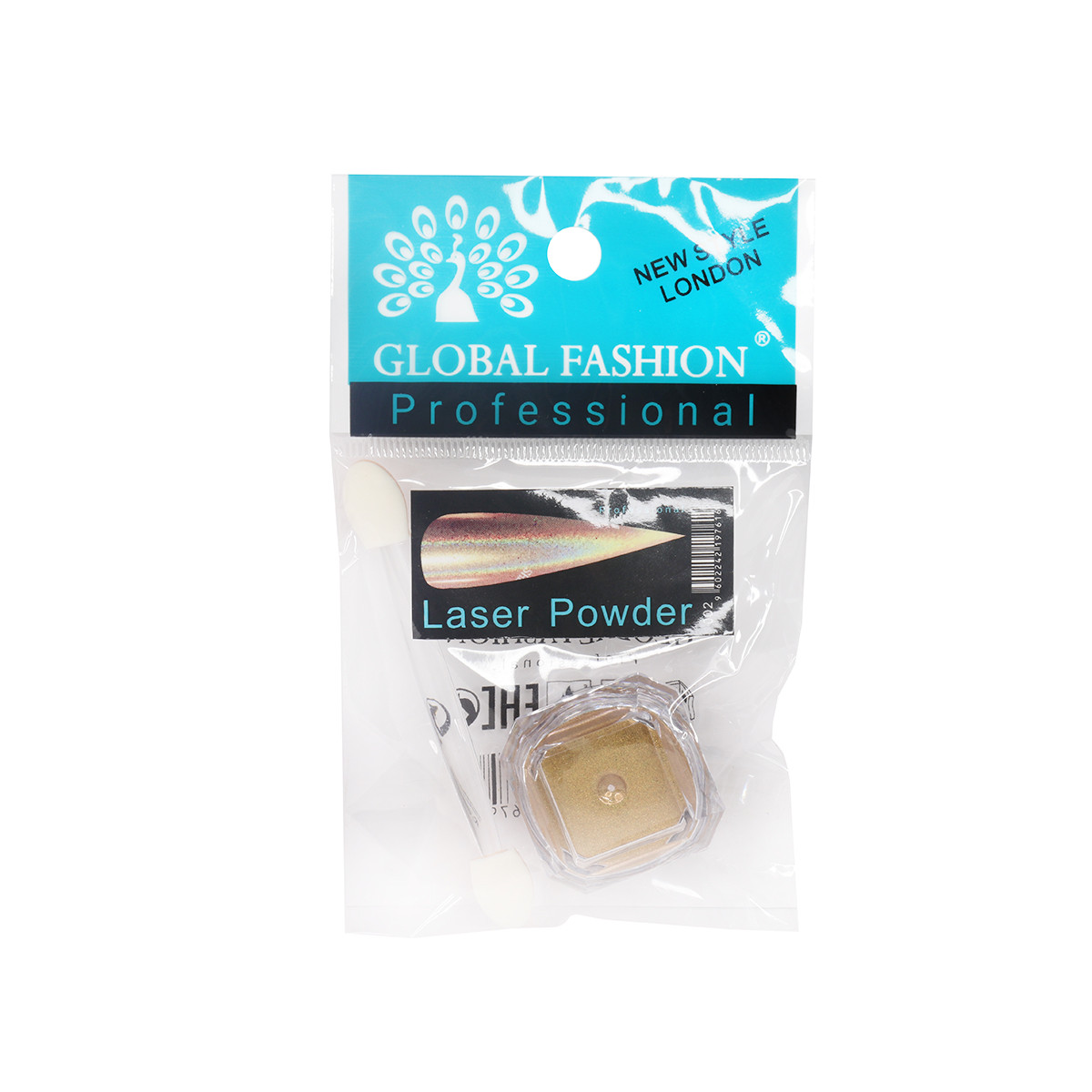 Прання для нігтів Laser Powder Gold 002