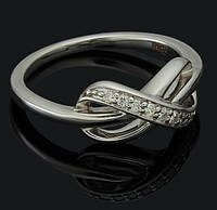 Золотое кольцо с бриллиантами С42Л1№10