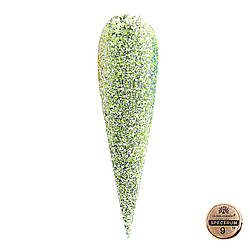 Гель-фарба з металевими пластівцями Global Fashion Spectrum 09, 5 г