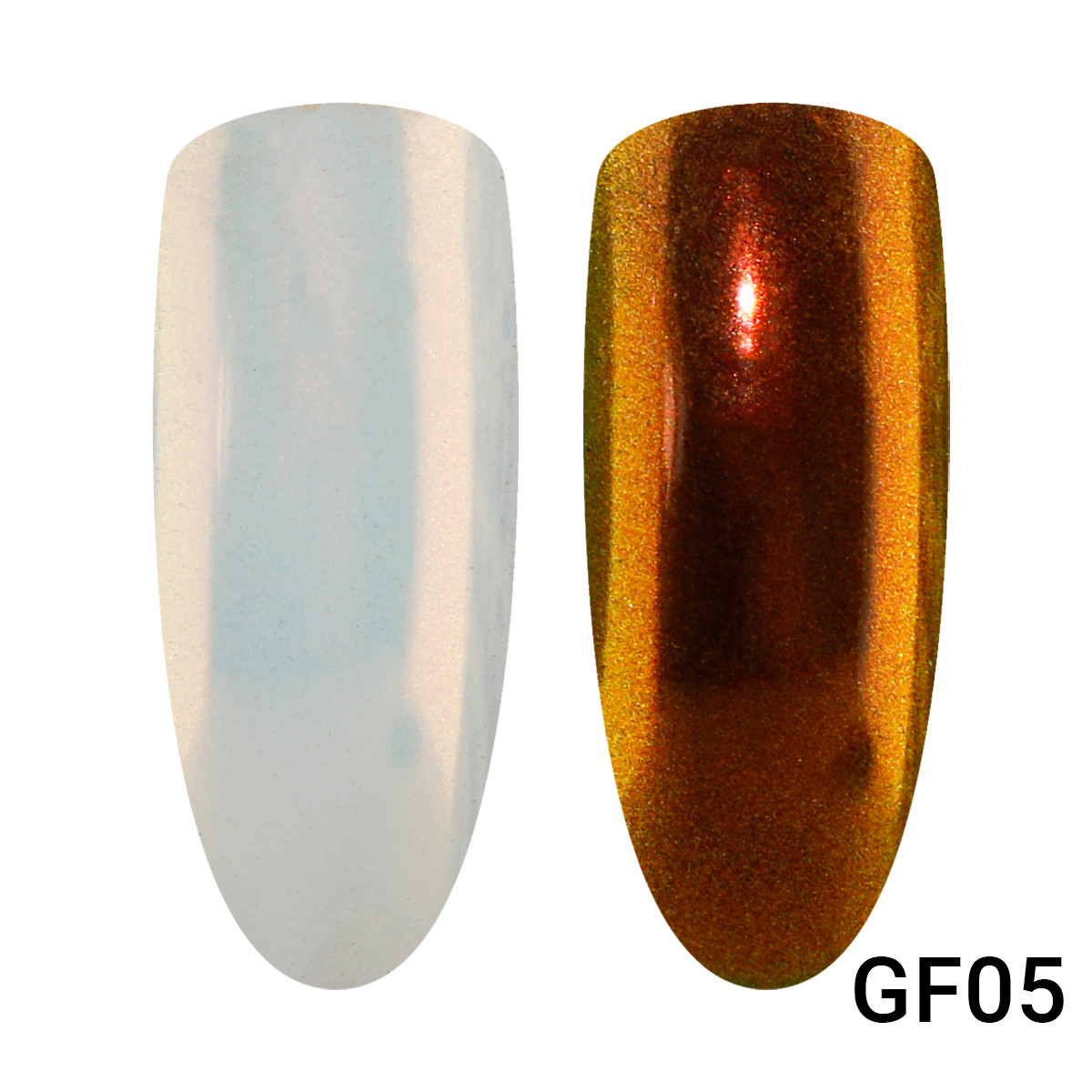 Втирання для нігтів Bar-be Aurora pigment GF-T05