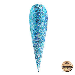 Гель-фарба з металевими пластівцями Global Fashion Spectrum 10, 5 г