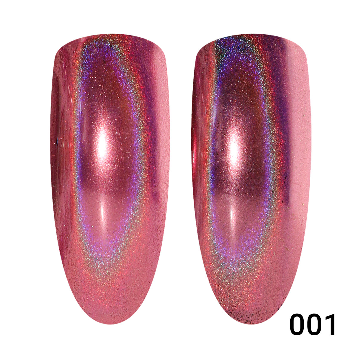 Втирання для нігтів Laser Powder Rose 001