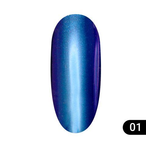 Втирання для нігтів Global Fashion, Magic mirror powder 01