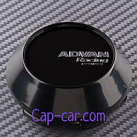Ковпачки заглушки для литих дисків Advan racing.  62/68 мм.