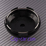 Ковпачки для дисків Advan Racing. Конус. Чорний. 59 мм/65 мм, фото 2