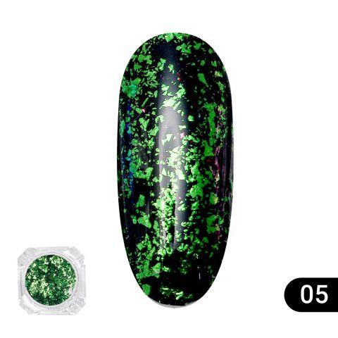 Втирання для нігтів Color Foil, Global Fashion 05