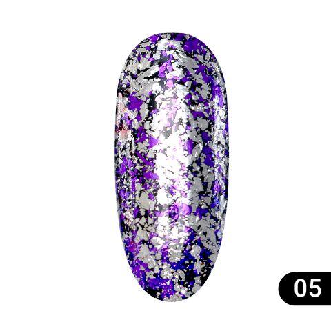 Втирання для нігтів Diamond Foil, Global Fashion 05
