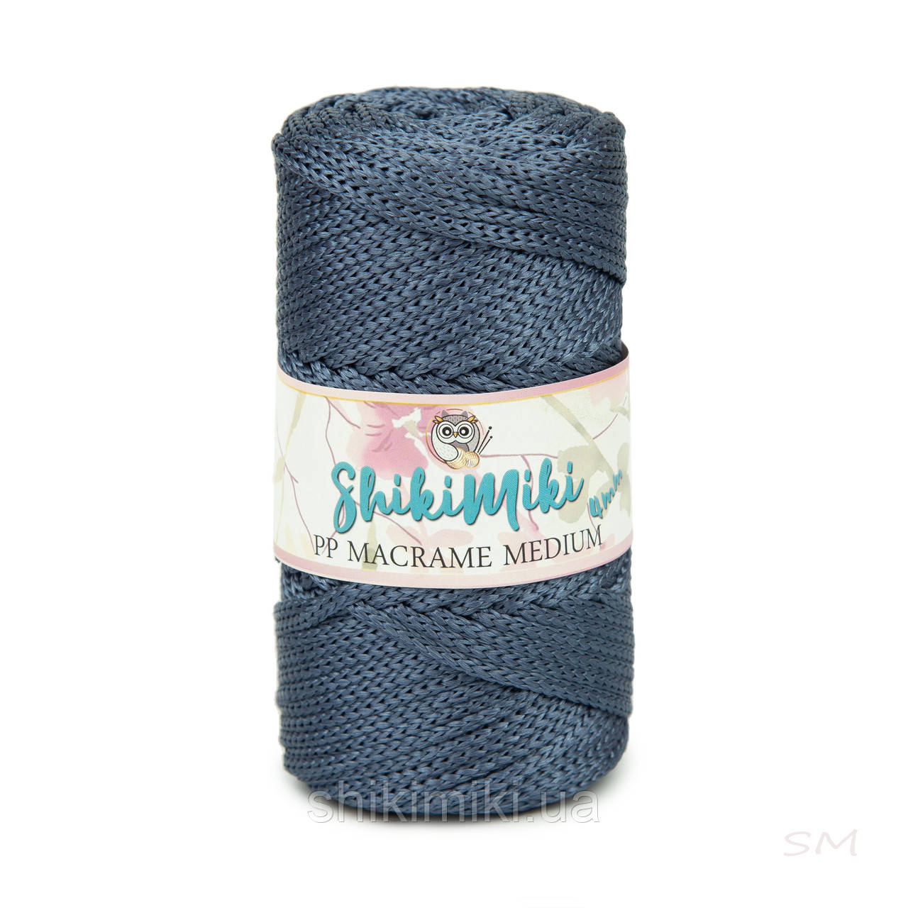 Трикотажний шнур PP Macrame Medium, колір Маренго