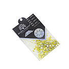 Камені Global Fashion кристал Сваровскі, жовті, розмір мікс, фото 2