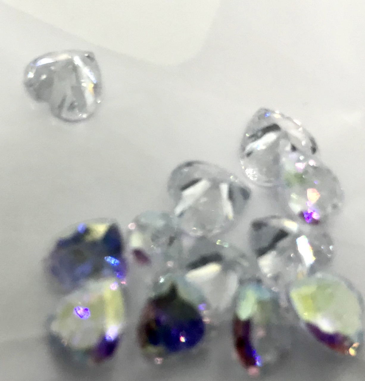 Камені Global Fashion Swarovski серце 12 шт., фото 1