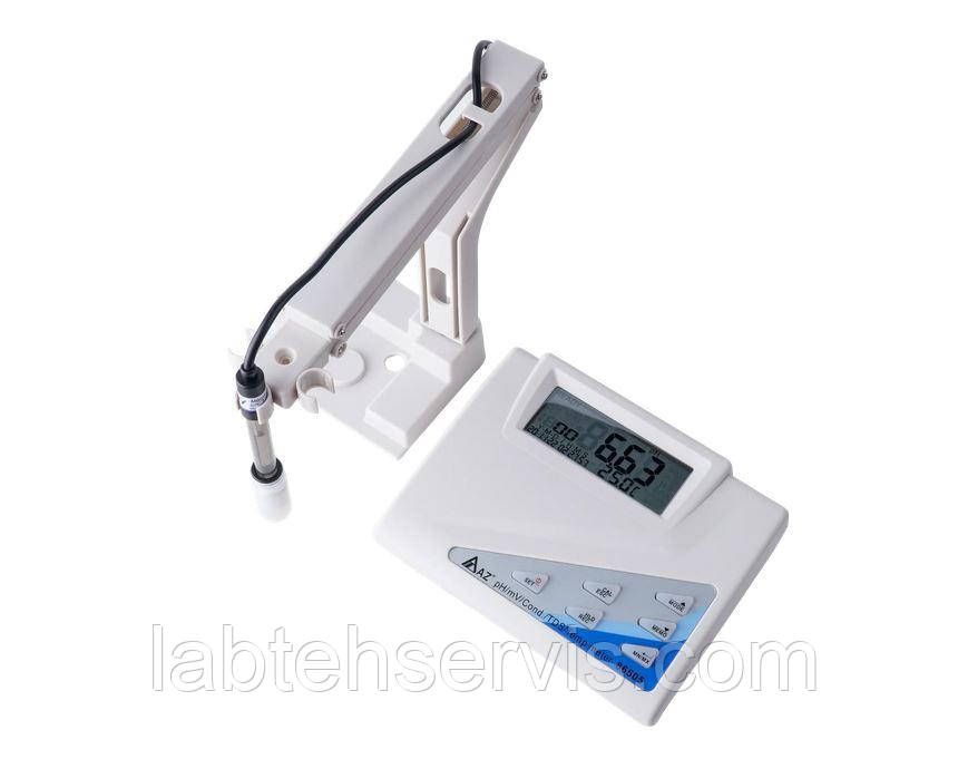 PH-метр/кондуктометр/термометр/ВП-метр лабораторний AZ-86505