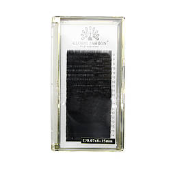 Набір стрічкових вій Global Fashion C 0.07 8-15 мм (білі)