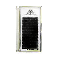 Набір стрічкових вій Global Fashion D 0.10 12 мм (білі)