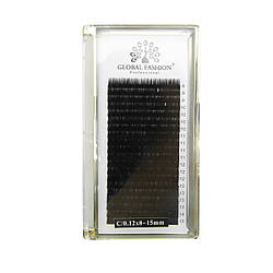 Набір стрічкових вій Global Fashion C 0.12 мікс (білі)