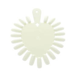 Палітра для фарб Global Fashion Серце (молоч.) 1 шт