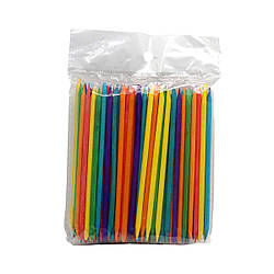 Апельсинові палички кольорові, 100 шт