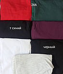 Вкорочені штани з високою посадкою з бавовняної двонитки, фото 2