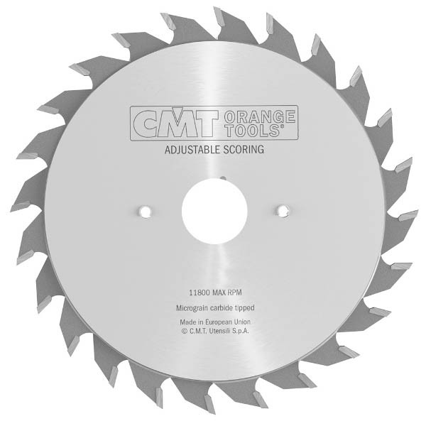 CMT 125x20x2,8-3,6x12 пиляльні диски підрізні двокорпусні
