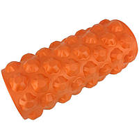 Ролик масажний (валик для масажу) LEXFIT помаранчевий