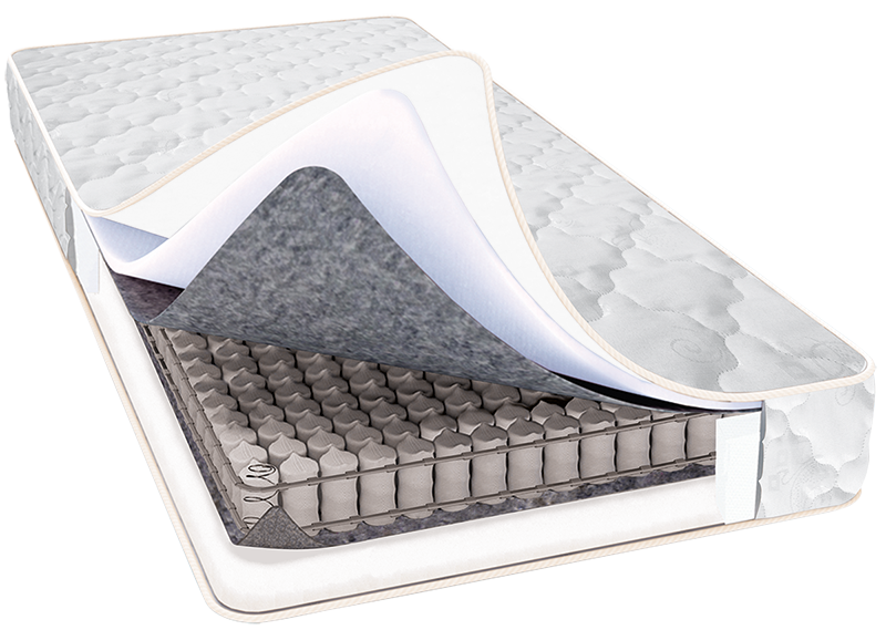 Ортопедичний двосторонній матрац з єврокаркасом Агат Світ Меблів купити в Одесі, Україні, фото 1