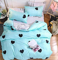 Двоспальна постільна білизна Бязь Gold Розмір 180 * 215