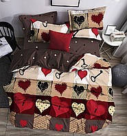 Готова полуторна постільна білизна Бязь Gold Розмір 150 * 215